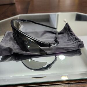Oakley Black and Gray Sunglasses
